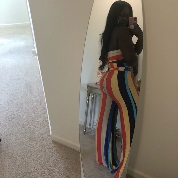 Two piece set with scarf or head tie - Picture 4 of 7